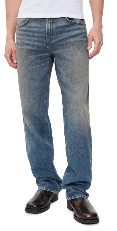 Agolde Fusion Low Slung Tapered Fit Jeans 32 Left Field In Blue