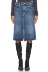 Agolde Gaia Skirt In Multi