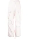 Agolde Ginerva Cargo Pants In Pink