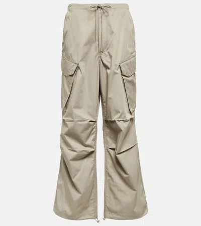 AGOLDE GINERVA COTTON POPLIN CARGO PANTS