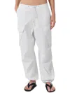 Agolde Ginerva Cargo Pants In White