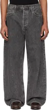 Agolde Gray Ashcroft Jeans In Black