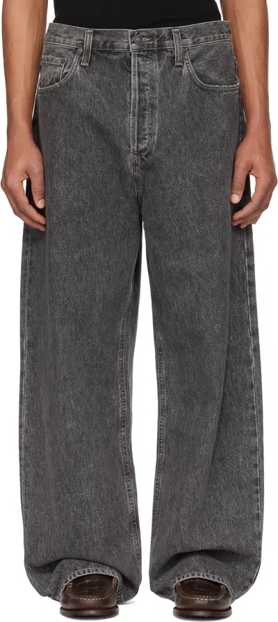 Agolde Gray Ashcroft Jeans In Black