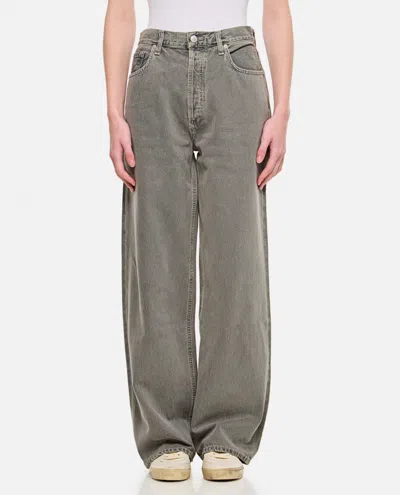 Agolde Grey High-waisted Jeans