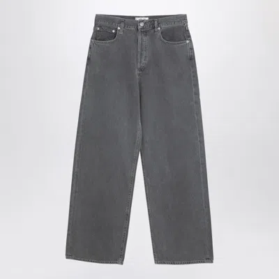 AGOLDE AGOLDE  GREY REGENERATED DENIM JEANS