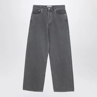 AGOLDE AGOLDE GREY REGENERATED DENIM JEANS