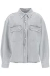 AGOLDE GWEN DENIM SHIRT FOR WOMEN