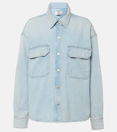 AGOLDE GWEN SLICE DENIM SHIRT