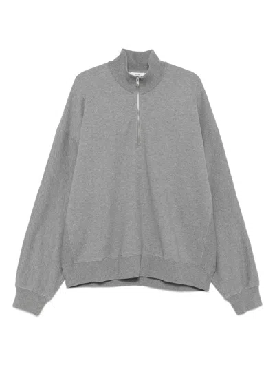 AGOLDE HALF-ZIP SWEATSHIRT