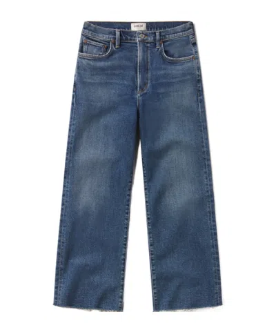 Agolde Harper Crop Jean In Blue