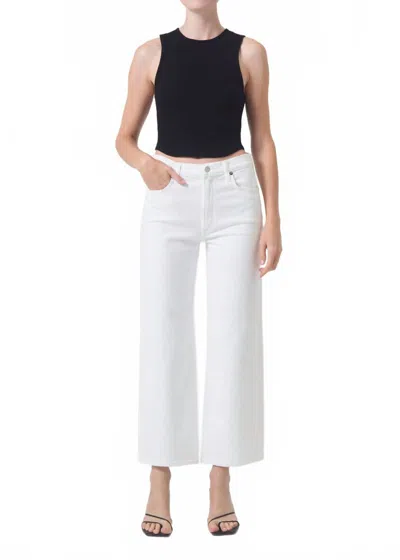 AGOLDE AGOLDE HARPER CROP JEAN IN SOUR CREAM