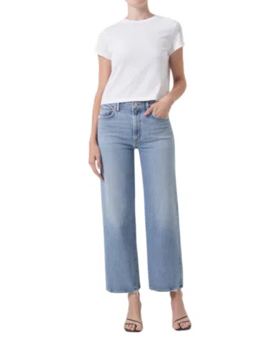 Agolde Harper Crop Jeans In Hassle In Multi