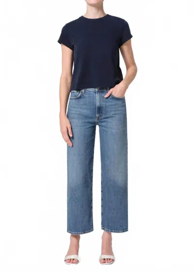 Agolde Harper Crop Jeans In Moor