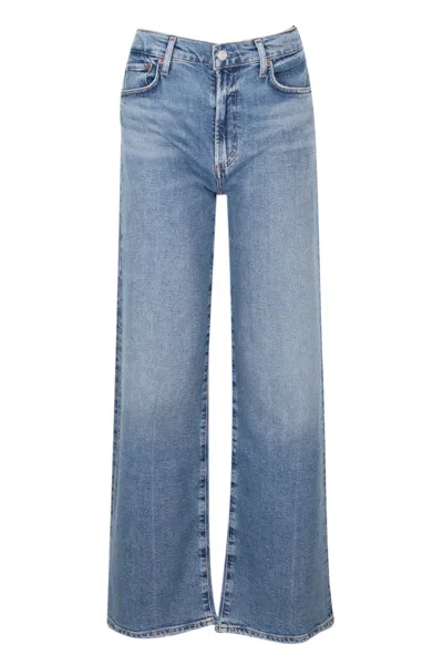 Agolde Harper Jean In Kindle In Blue
