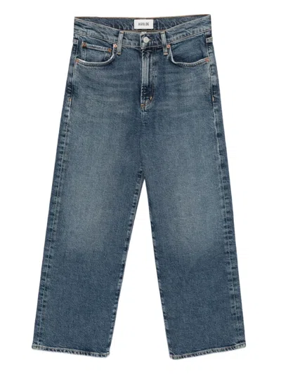 Agolde Harper Jeans In Blue