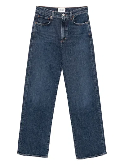 Agolde Harper Jeans In Blue