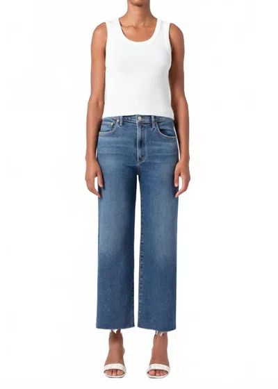 AGOLDE HARPER MID-RISE CROP JEAN IN MOTION