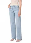 Agolde Harper Mid Rise Relaxed Straight Jean In Beam In Blue