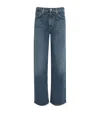 Agolde Wilder Mid-rise Straight-leg Jeans In Blue
