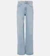 AGOLDE HARPER MID-RISE STRAIGHT JEANS