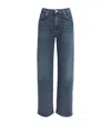 Agolde Leena High Waist Raw Hem Flare Leg Jeans In Blue