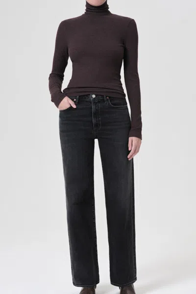 AGOLDE HARPER STRAIGHT JEAN IN HUSH