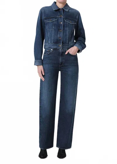 Agolde Harper Straight Jean In Tempo