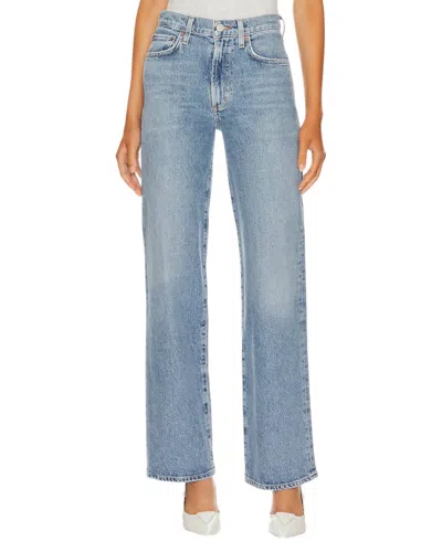 Agolde Harper Straight Jeans In Formation In Multi