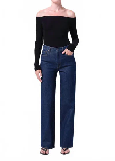 Agolde Harper Straight Jeans In Reissue In Multi