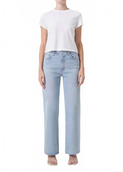 AGOLDE HARPER STRAIGHT JEANS IN TROUBLE