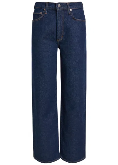 Agolde Harper Straight-leg Jeans In Blue