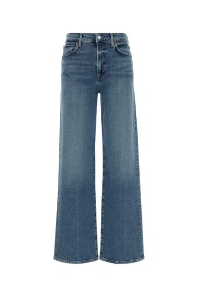 Agolde Harper Stretch Denim Jeans In Blue