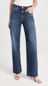 Agolde Harper Wide-leg Jeans In Tempo In Blue