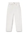 Agolde White Jeans In Regenerated Denim