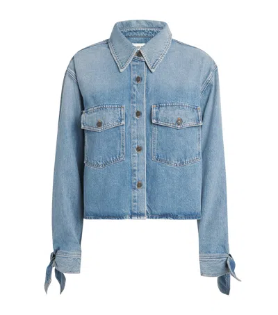 Agolde Hewitt Denim Shirt In Blue