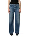 Agolde High Rise Baggy Jeans In Selection In Blue