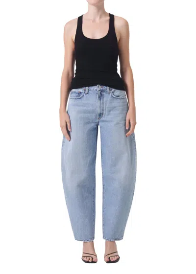 Agolde High Rise Balloon Jean In Conflict In Multi