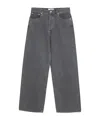 Agolde Grey Regenerated Denim Jeans In Black