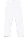Agolde High-rise Jeans In White