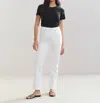 Agolde High Rise Stovepipe Jeans In Cake