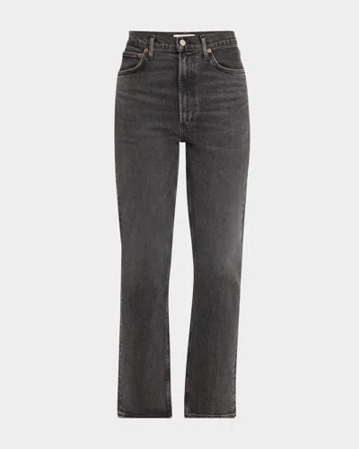 AGOLDE HIGH-RISE STOVEPIPE JEANS