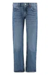 Agolde High-rise Straight Cropped Jeans