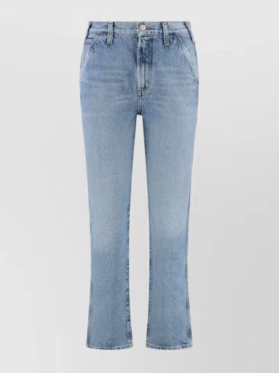 Agolde High-rise Straight Leg Jeans