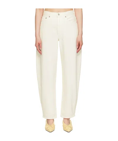 Agolde High Waist Denim Trousers