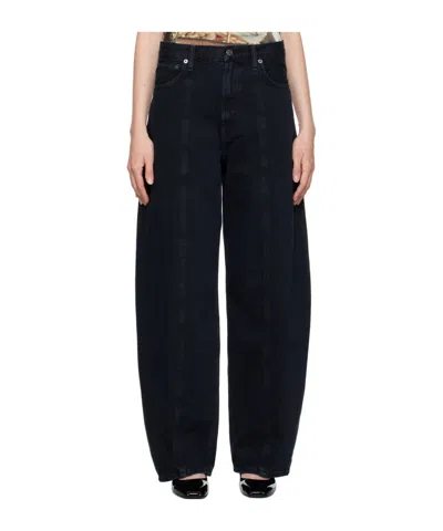 Agolde High Waist Denim Trousers