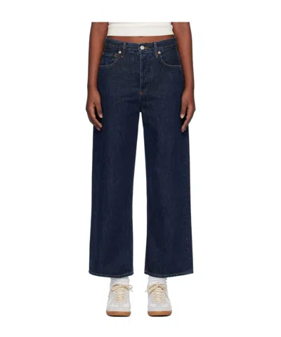 Agolde High Waist Denim Trousers