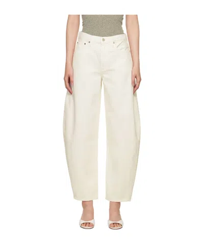 Agolde High Waist Denim Trousers