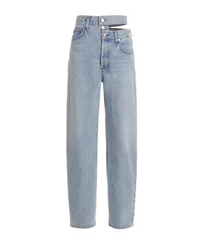 Agolde High Waist Denim Trousers