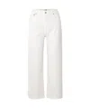Agolde High Waist Jeans In White