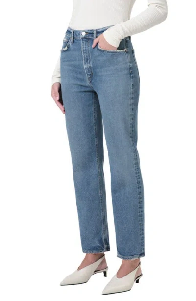 Agolde High Waist Stovepipe Jeans In Melody